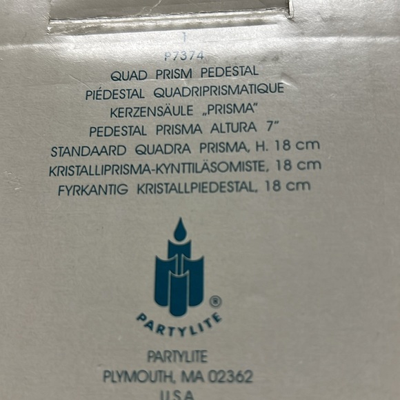 New Party Lite Candle Holder And Vase - Picture 2 of 14